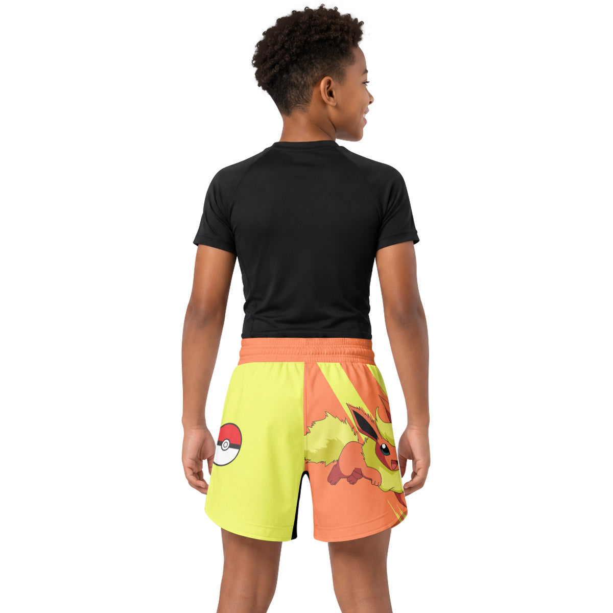 Pokemon Flareon Kids Grappling Shorts