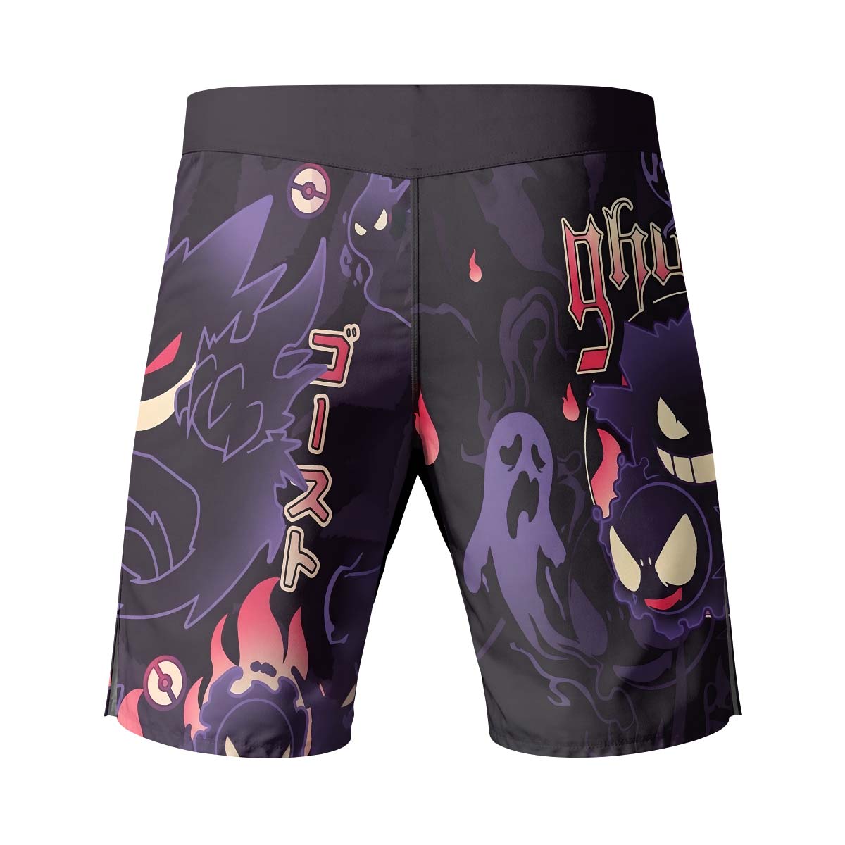  Pokemon Ghost Gengar Fight Shorts