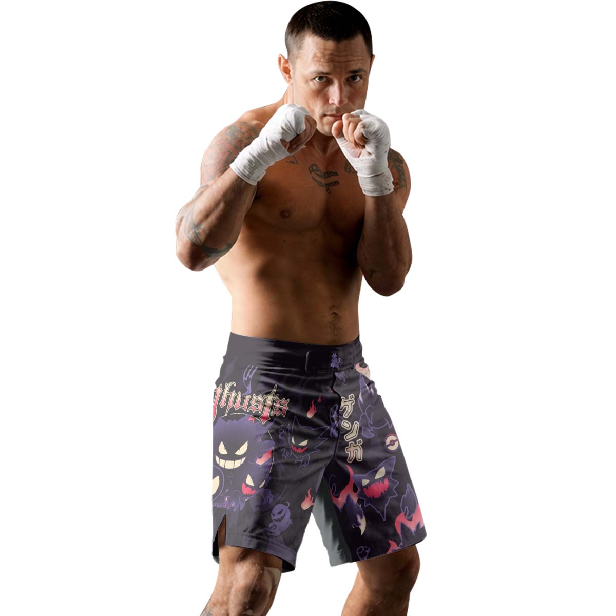  Pokemon Ghost Gengar Fight Shorts