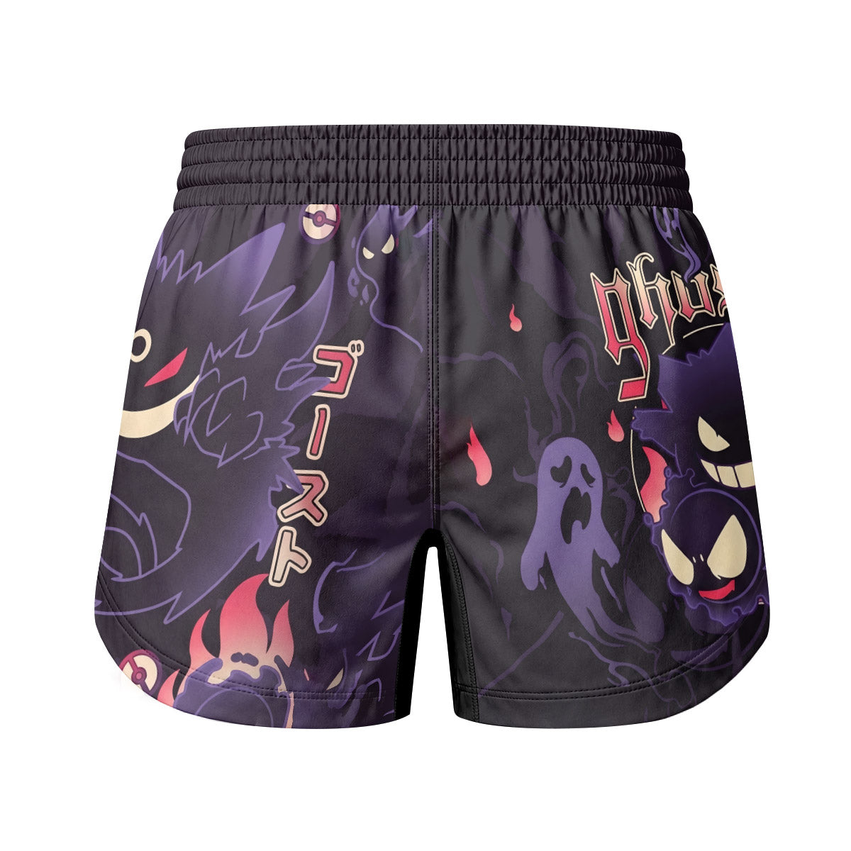  Pokemon Ghost Gengar Grappling Shorts
