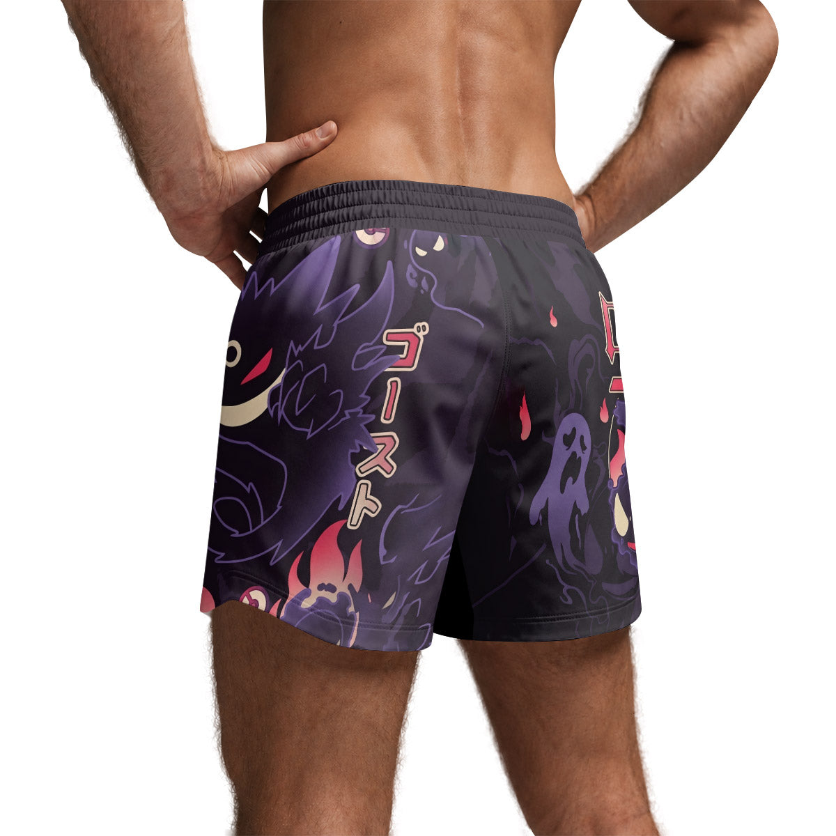  Pokemon Ghost Gengar Grappling Shorts
