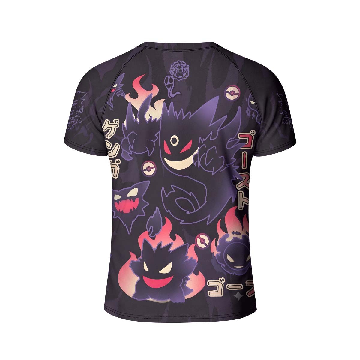  Pokemon Ghost Gengar Kid Rash Guard