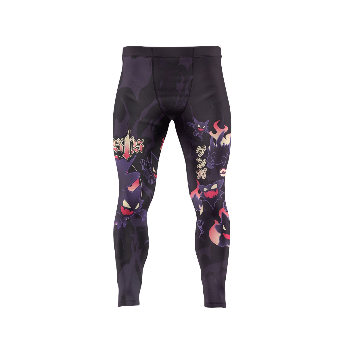  Pokemon Ghost Gengar Men's Compression Leggings