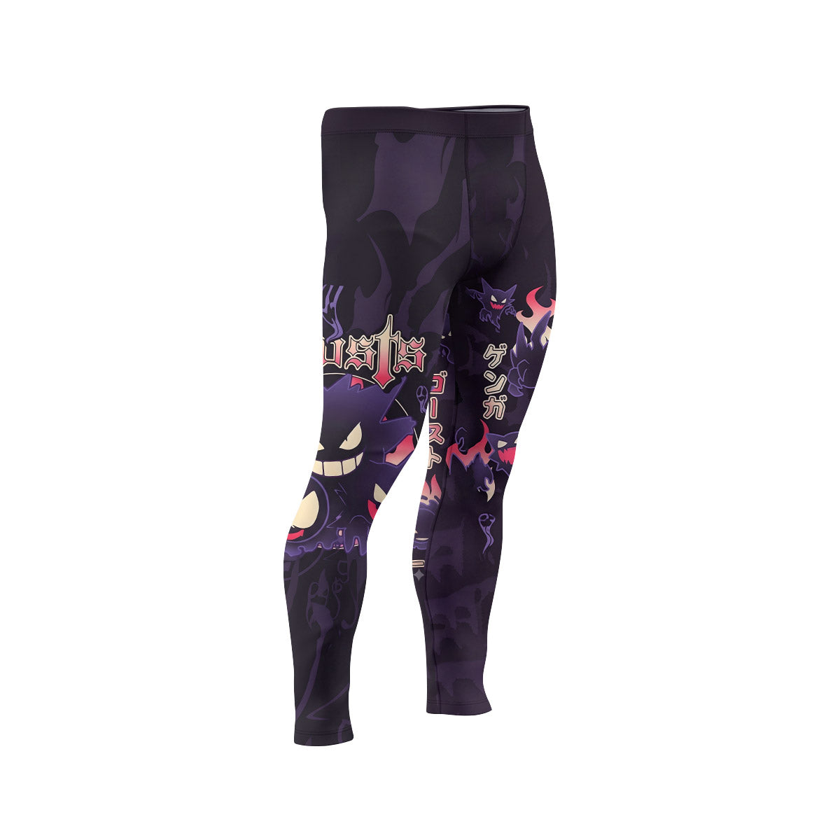  Pokemon Ghost Gengar Men's Compression Leggings
