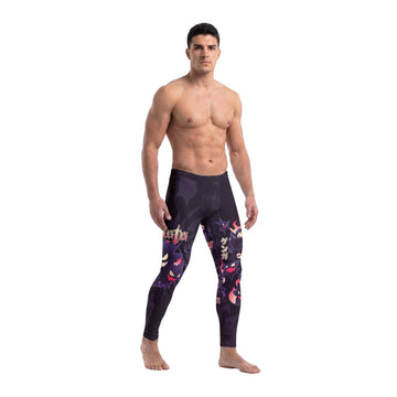  Pokemon Ghost Gengar Men's Compression Leggings