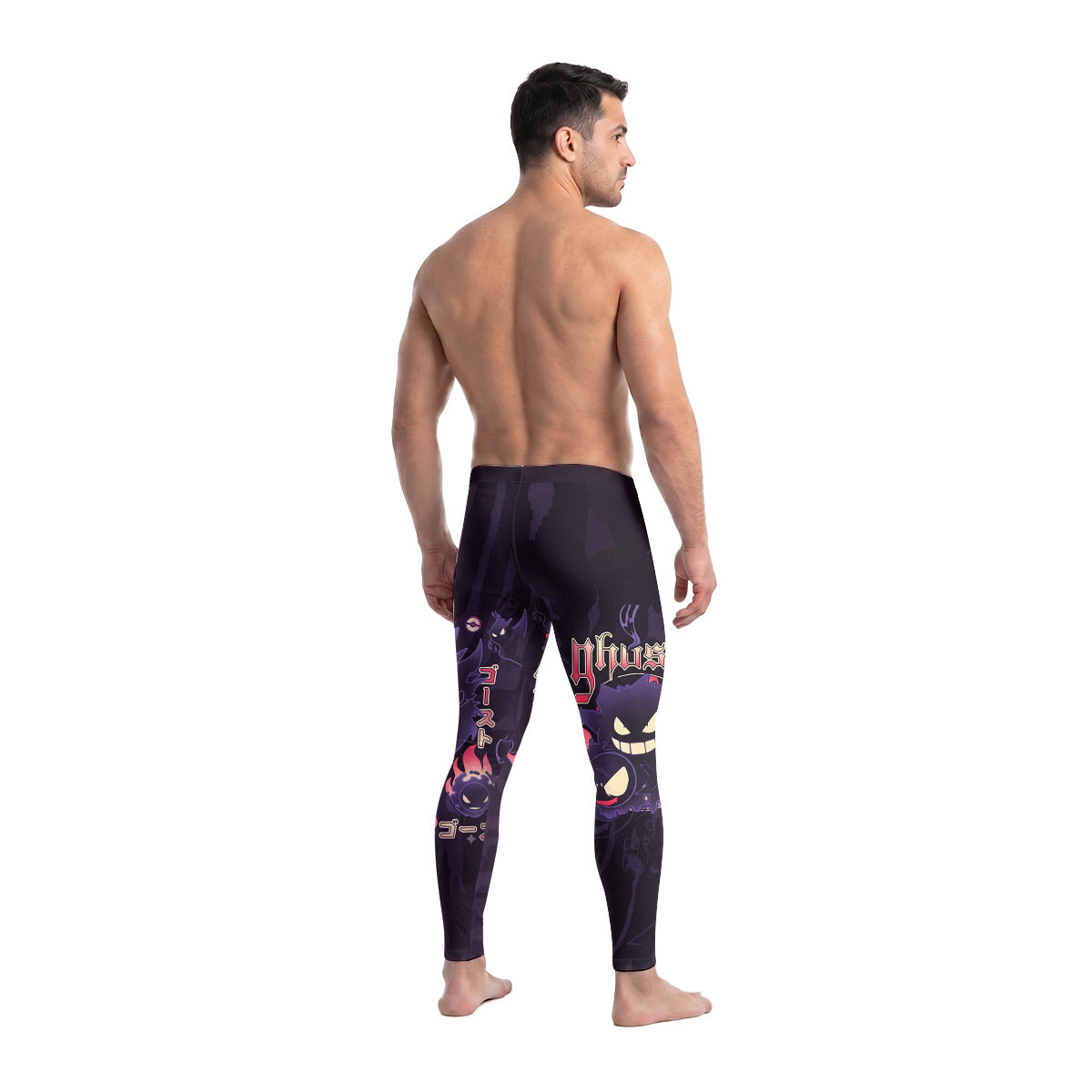  Pokemon Ghost Gengar Men's Compression Leggings
