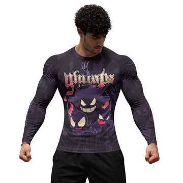 Pokemon Ghost Gengar Rash Guard