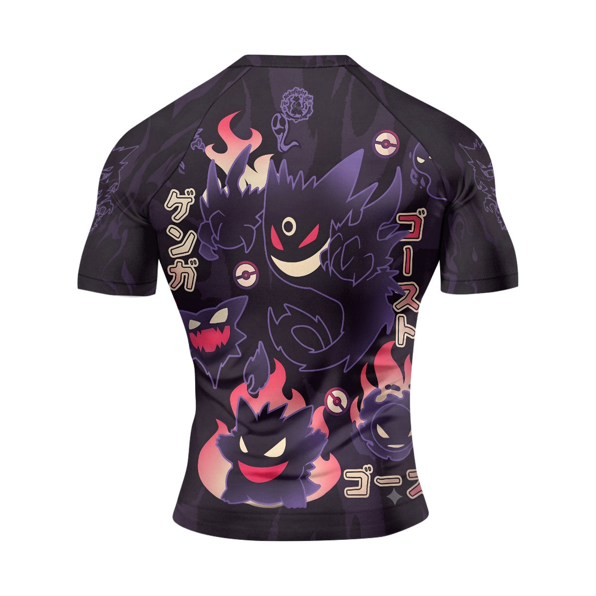 Pokemon Ghost Gengar Rash Guard