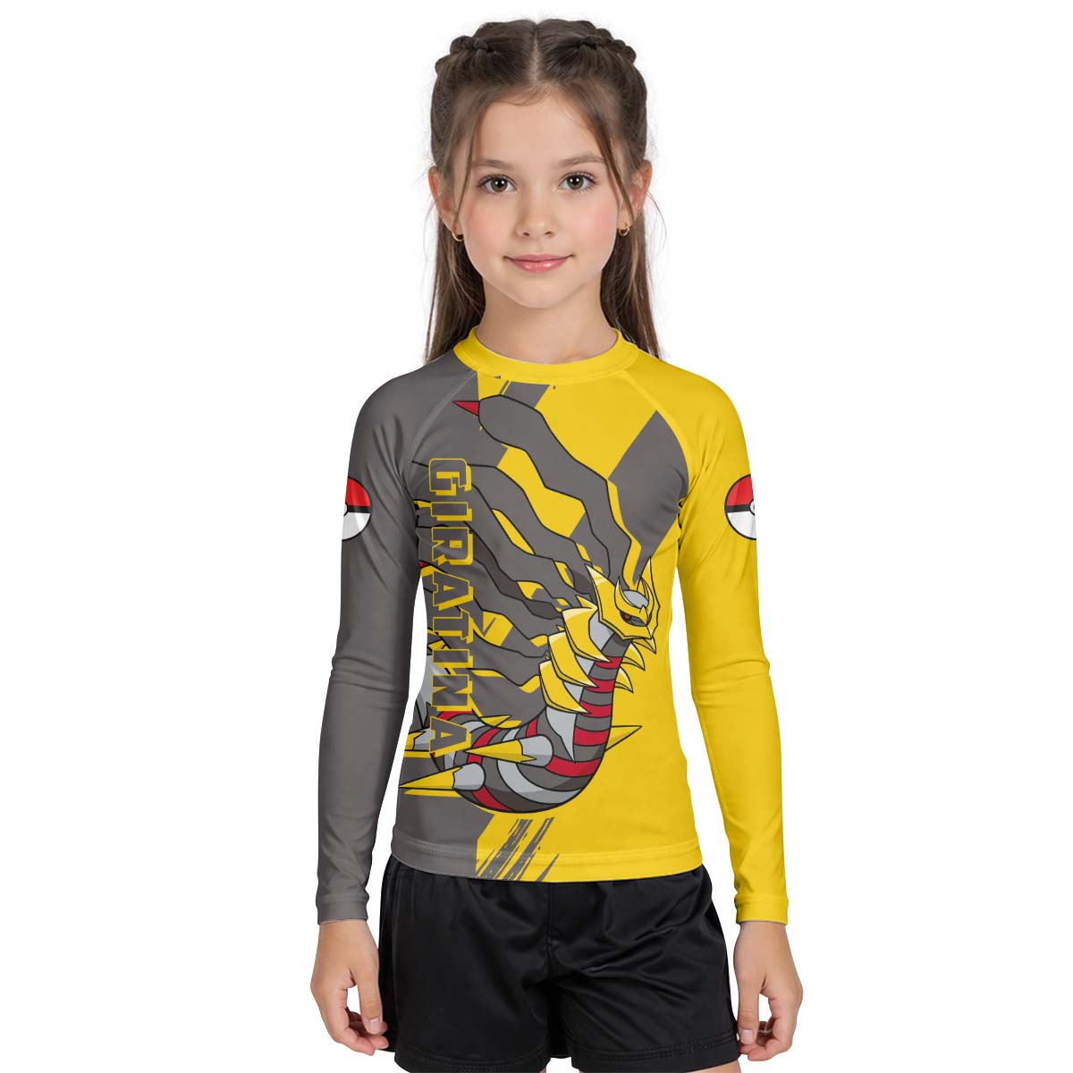 Pokemon Giratina Kid Rash Guard