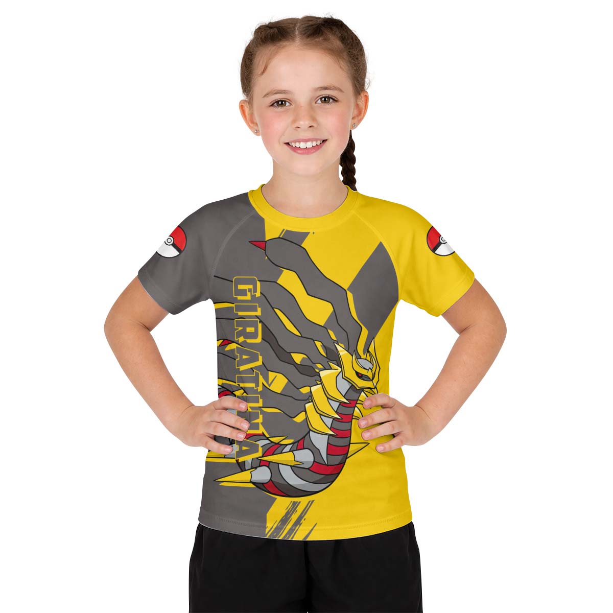 Pokemon Giratina Kid Rash Guard