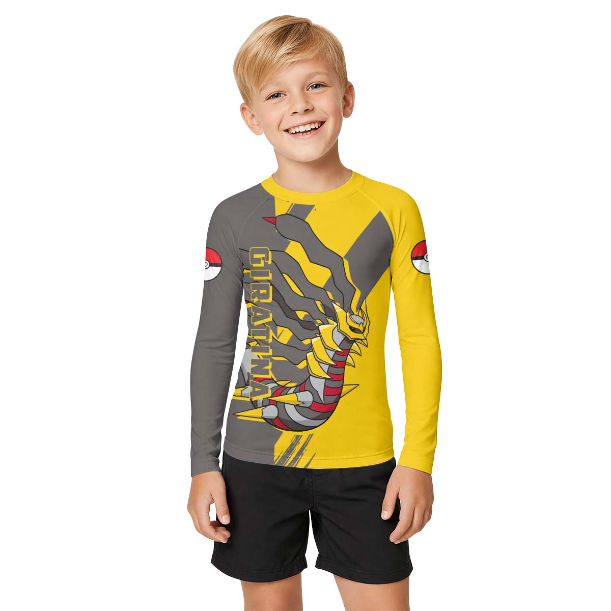 Pokemon Giratina Kid Rash Guard