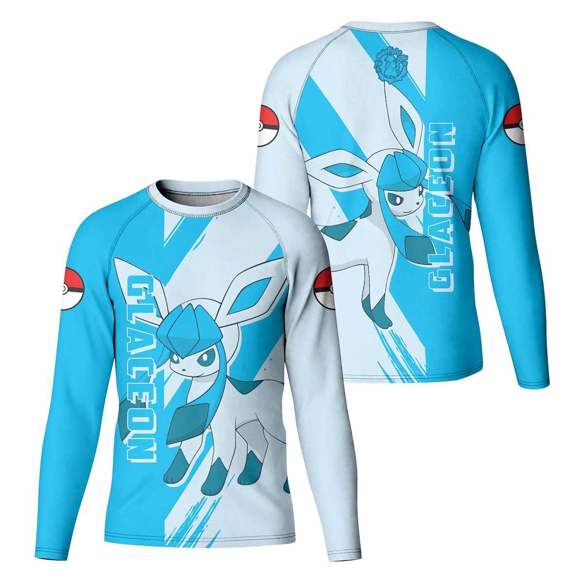 Pokemon Glaceon Kid Rash Guard