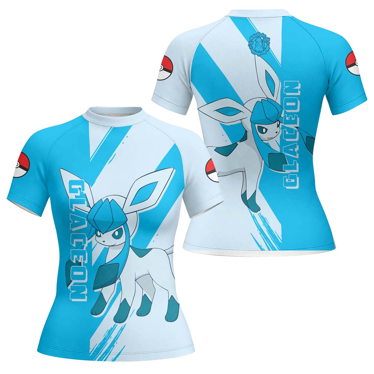 Pokemon Glaceon Rash Guard