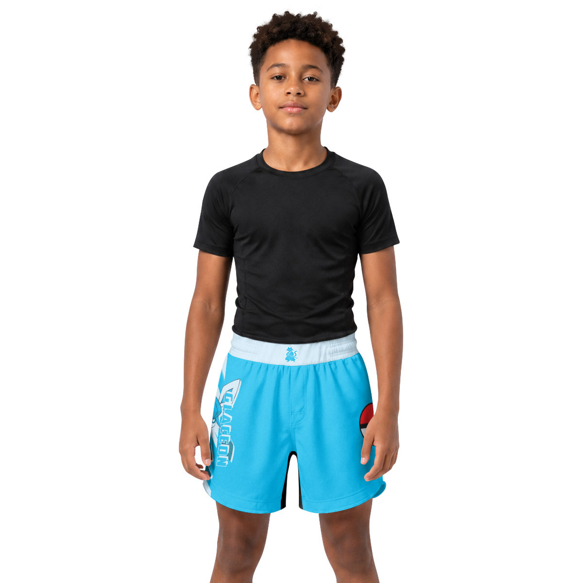 Pokemon Glaceon Kids Grappling Shorts