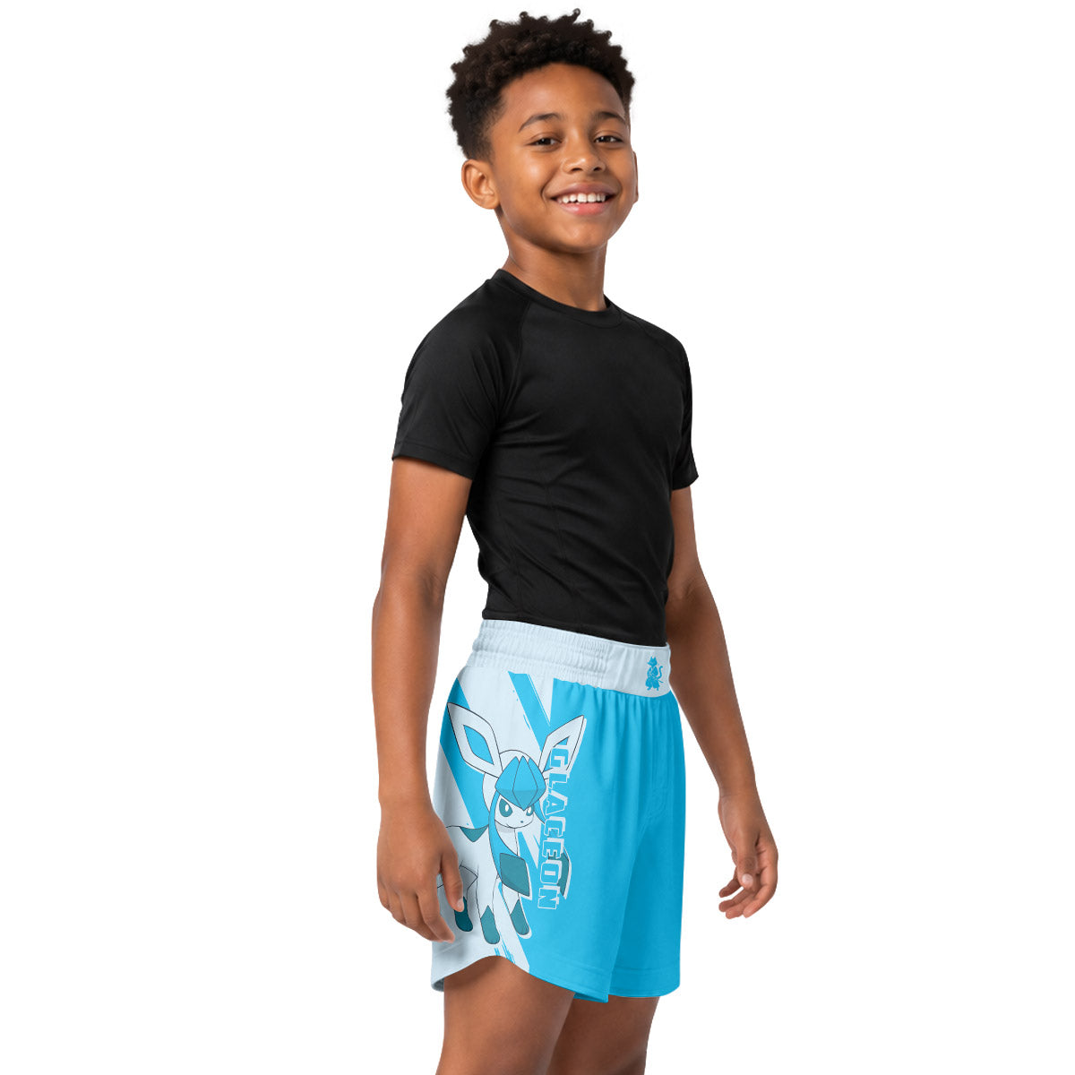 Pokemon Glaceon Kids Grappling Shorts
