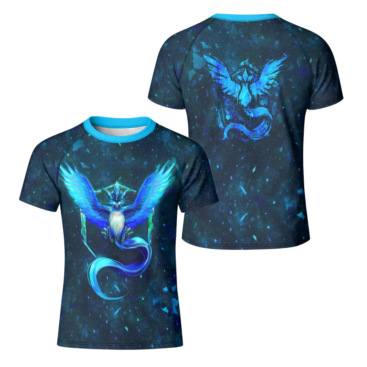  Pokemon Go Articuno Kid Rash Guard