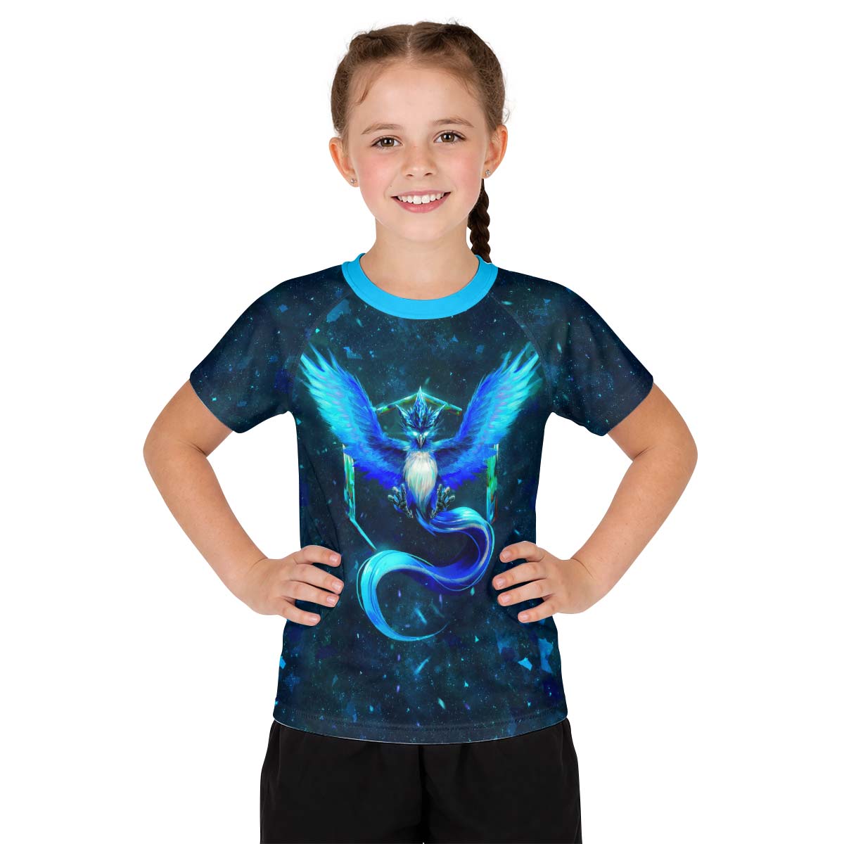  Pokemon Go Articuno Kid Rash Guard