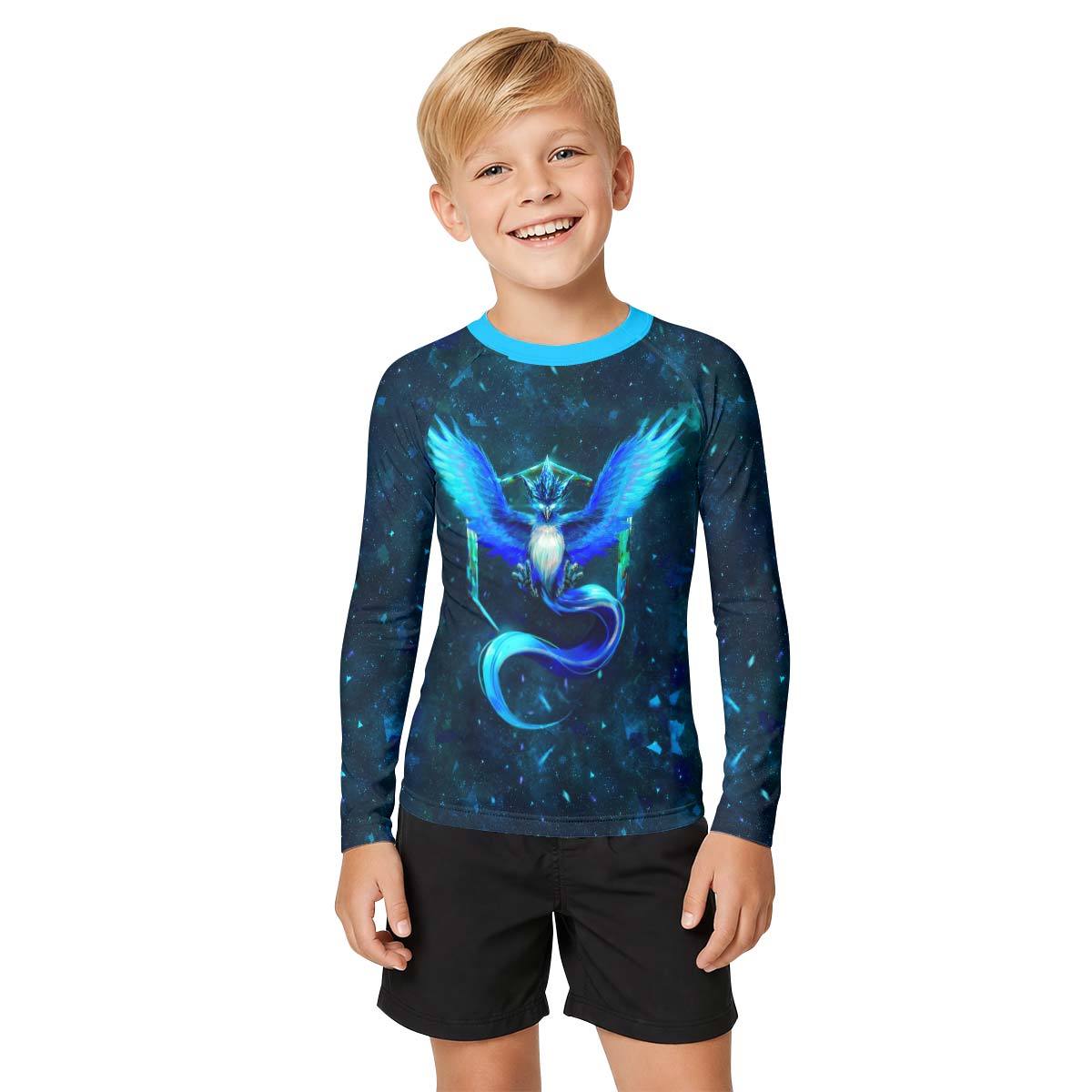  Pokemon Go Articuno Kid Rash Guard