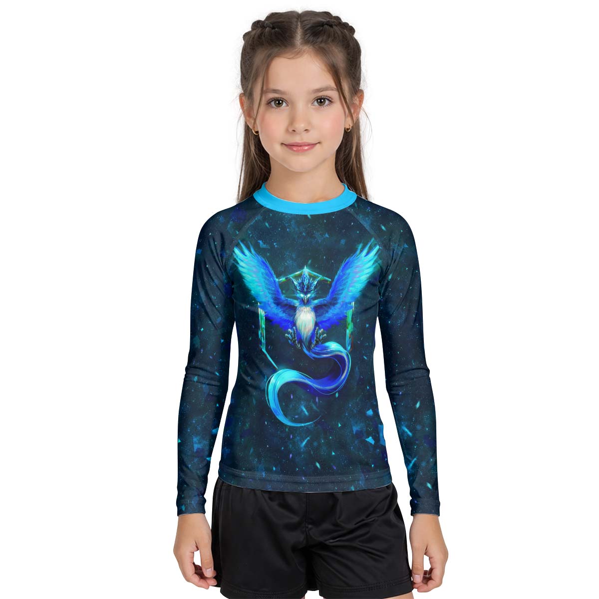  Pokemon Go Articuno Kid Rash Guard