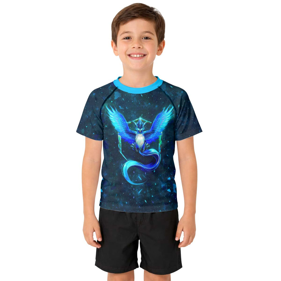  Pokemon Go Articuno Kid Rash Guard