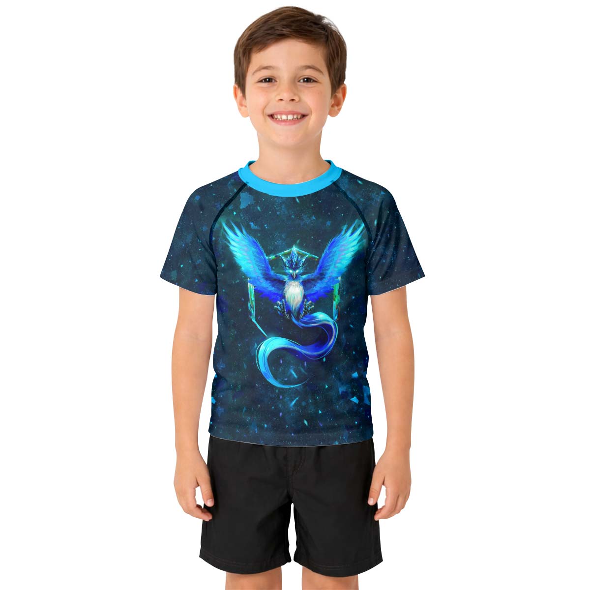  Pokemon Go Articuno Kid Rash Guard