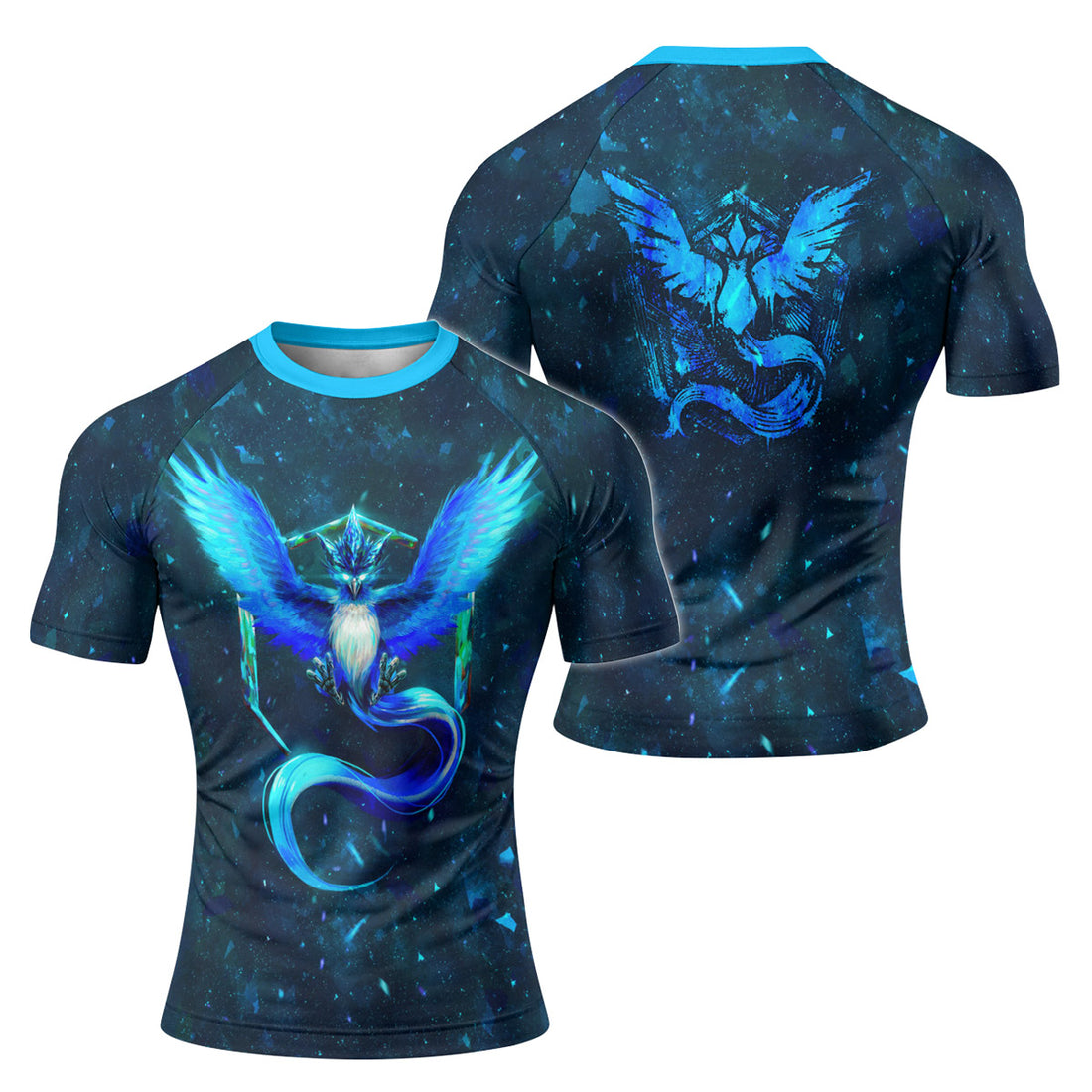  Pokemon Go Articuno Rash Guard