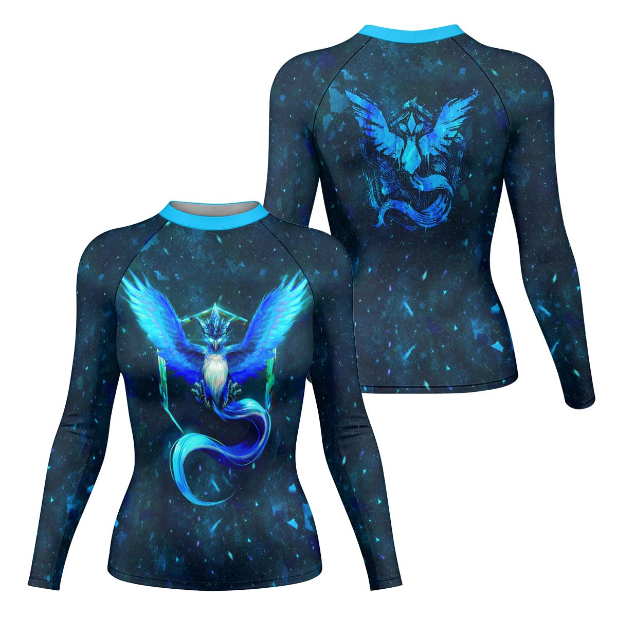  Pokemon Go Articuno Rash Guard