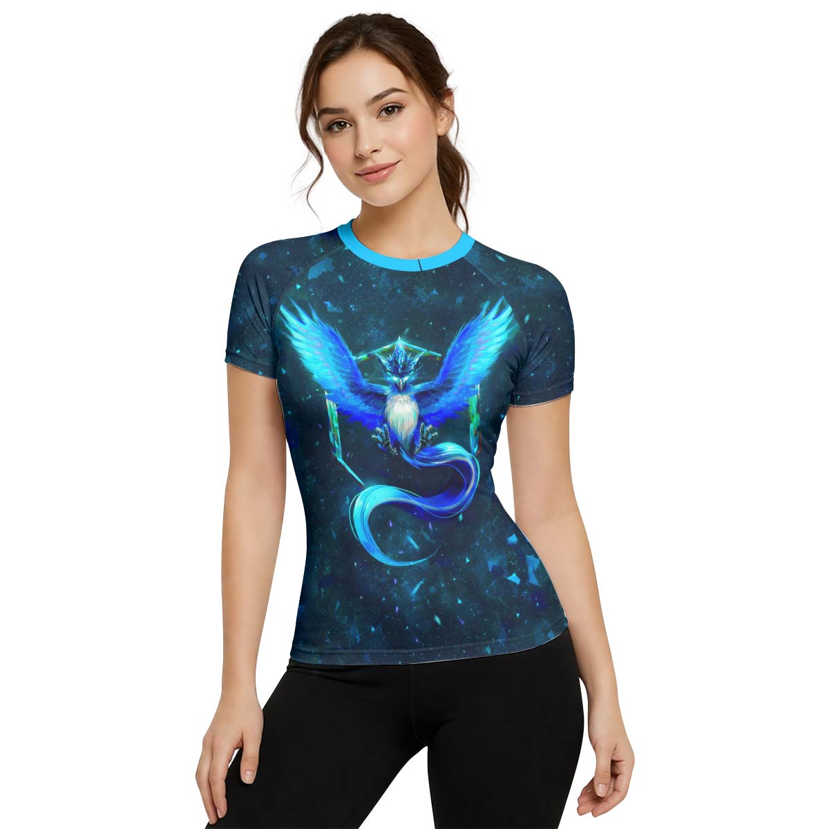  Pokemon Go Articuno Rash Guard