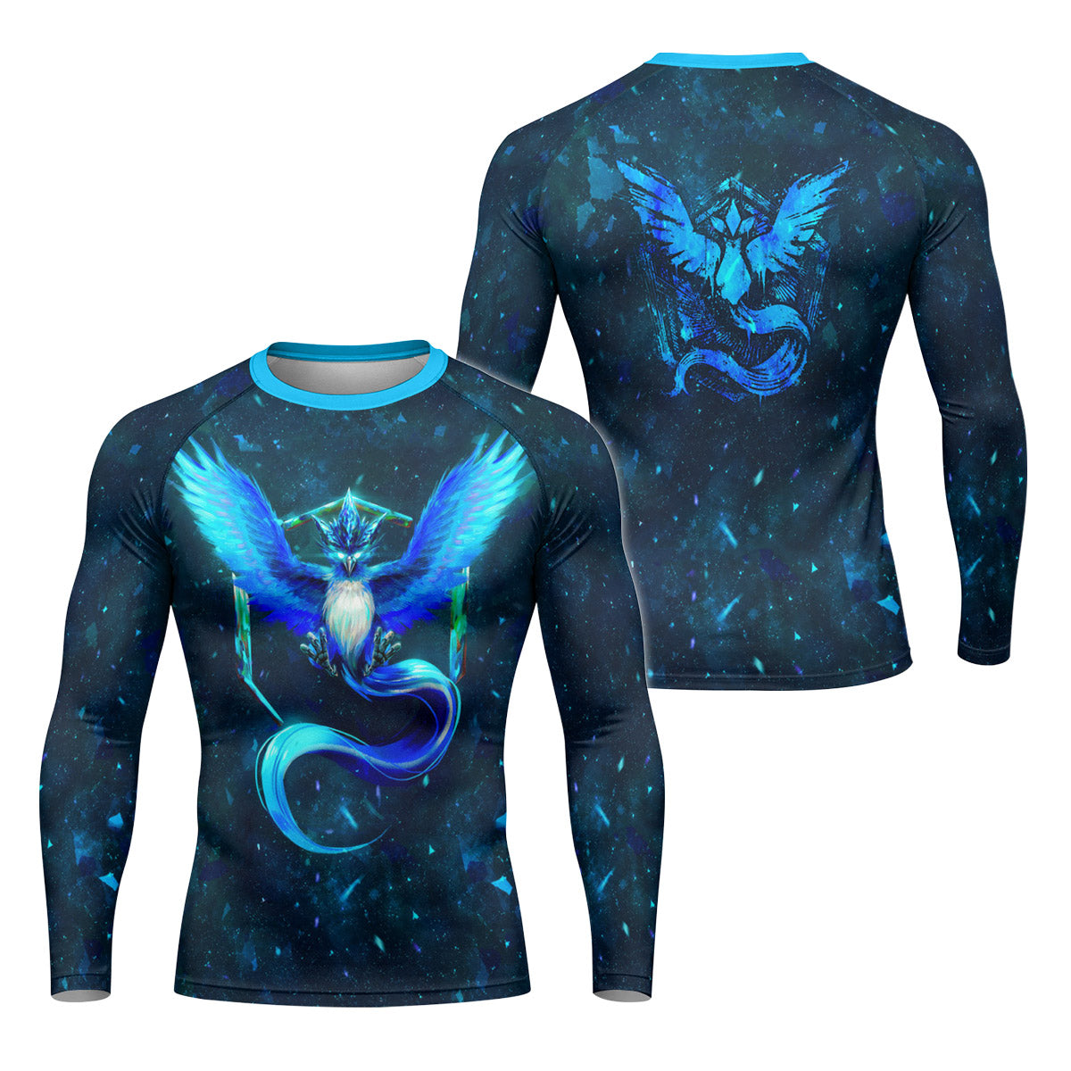  Pokemon Go Articuno Rash Guard