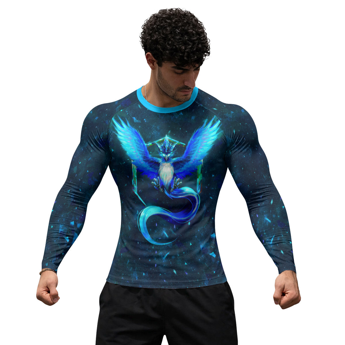  Pokemon Go Articuno Rash Guard