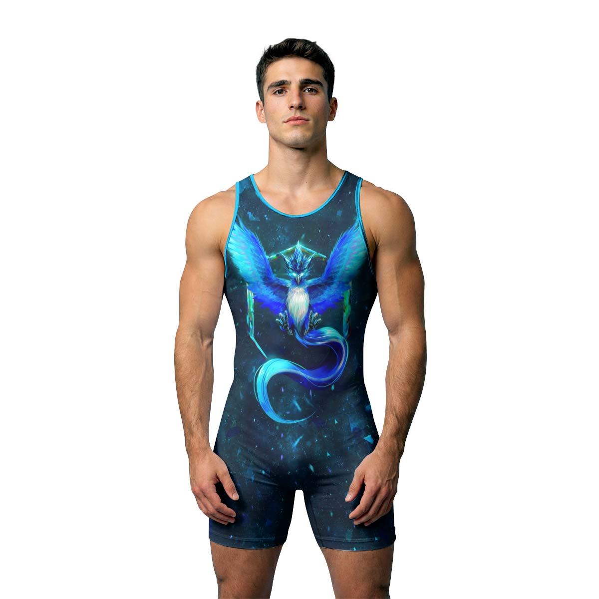  Pokemon Go Articuno Wrestling Singlet