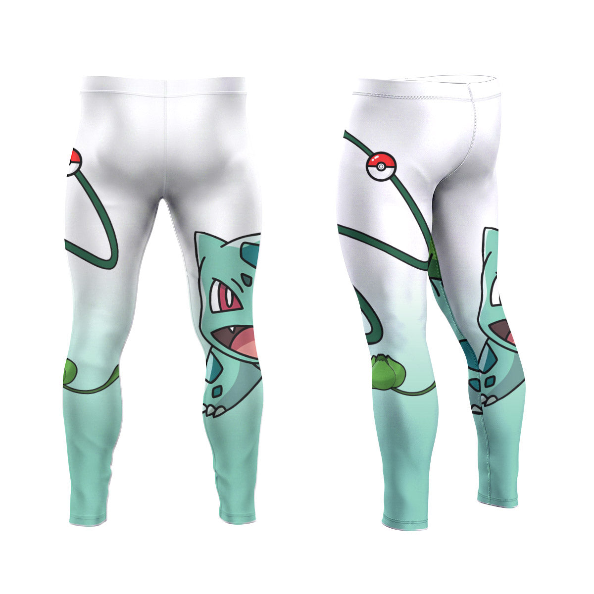  Pokemon Go Bulbasaur Men's Compression Leggings