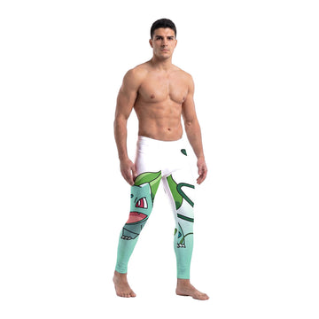  Pokemon Go Bulbasaur Men's Compression Leggings
