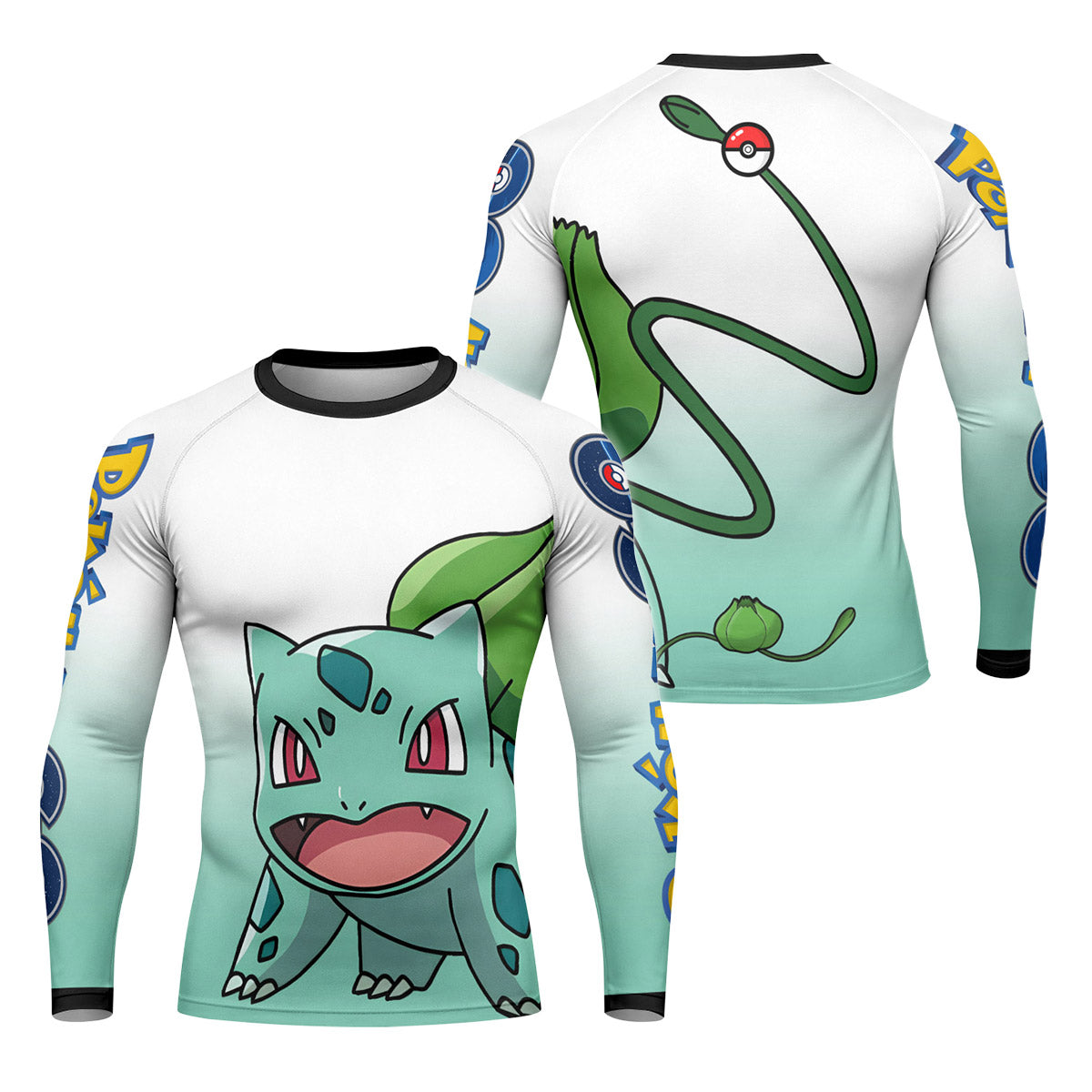 Pokemon Go Bulbasaur Rash Guard