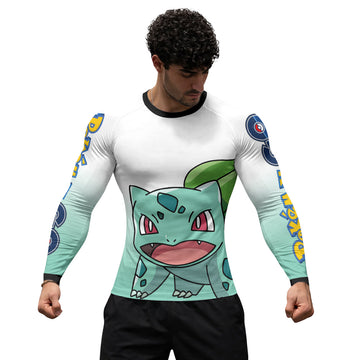 Pokemon Go Bulbasaur Rash Guard