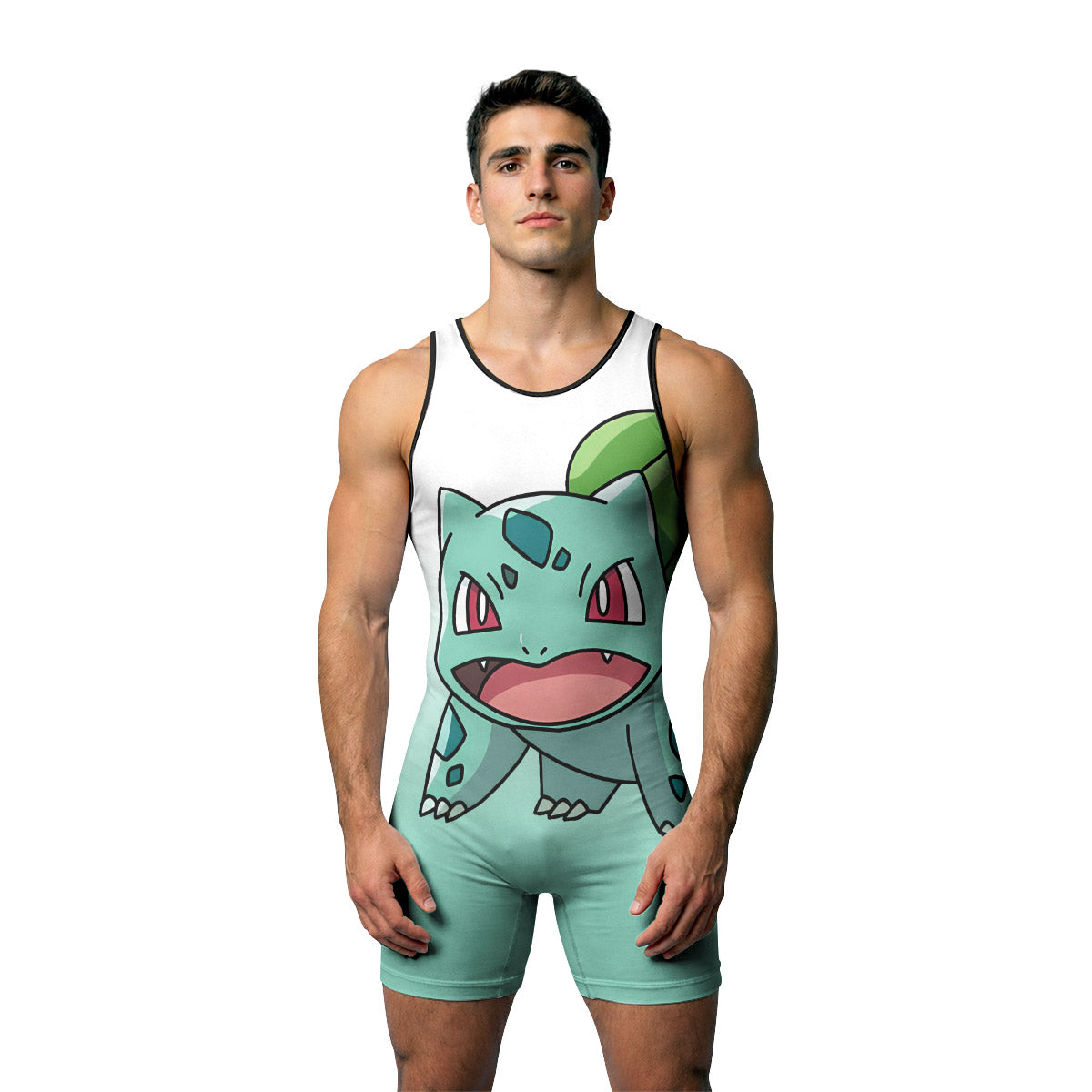 Pokemon Go Bulbasaur Wrestling Singlet