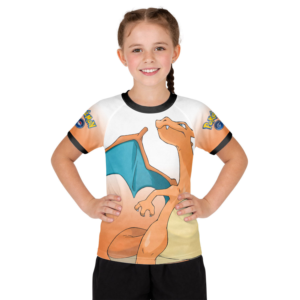 Pokemon Go Charmander Kid Rash Guard
