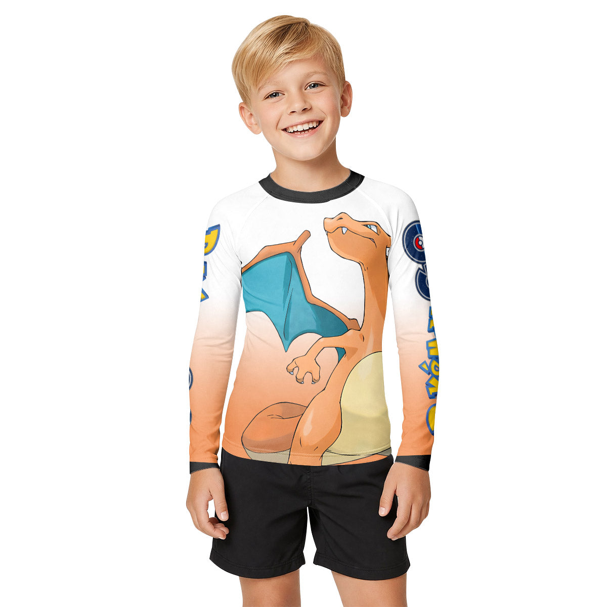 Pokemon Go Charmander Kid Rash Guard