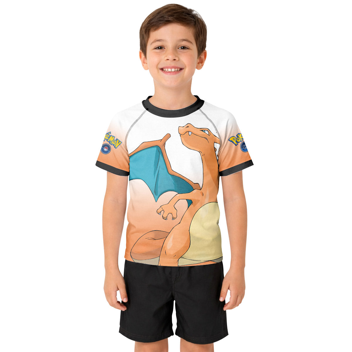 Pokemon Go Charmander Kid Rash Guard