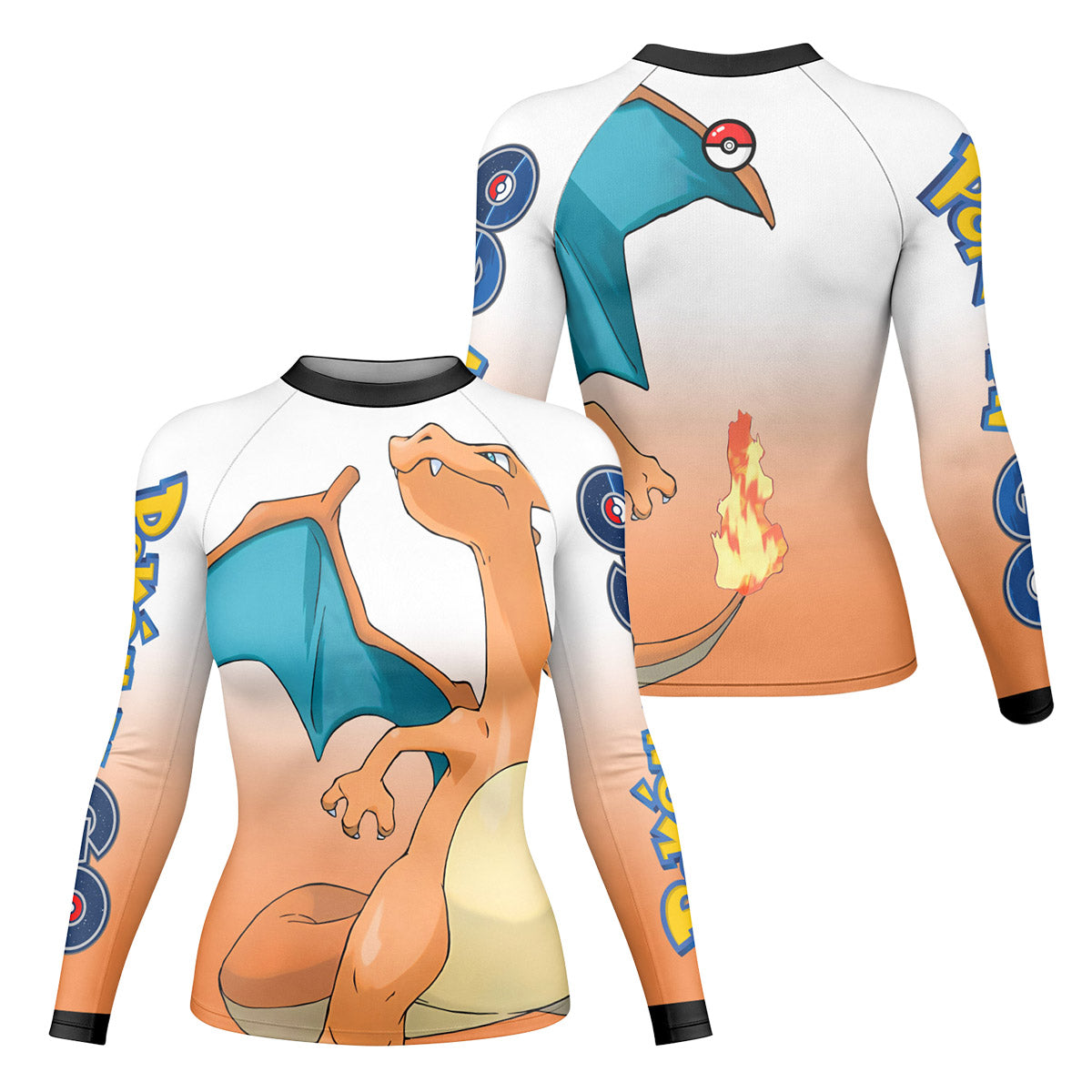 Pokemon Go Charmander Rash Guard