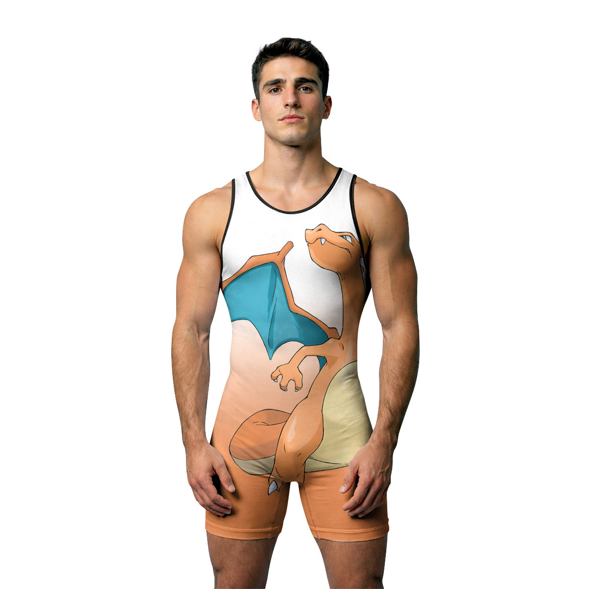 Pokemon Go Charmander Wrestling Singlet
