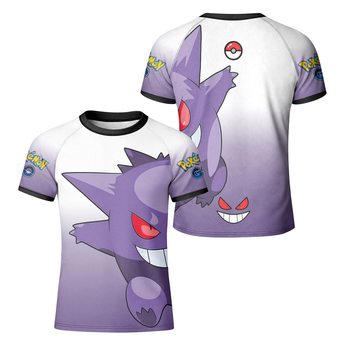 Pokemon Go Gengar Kid Rash Guard