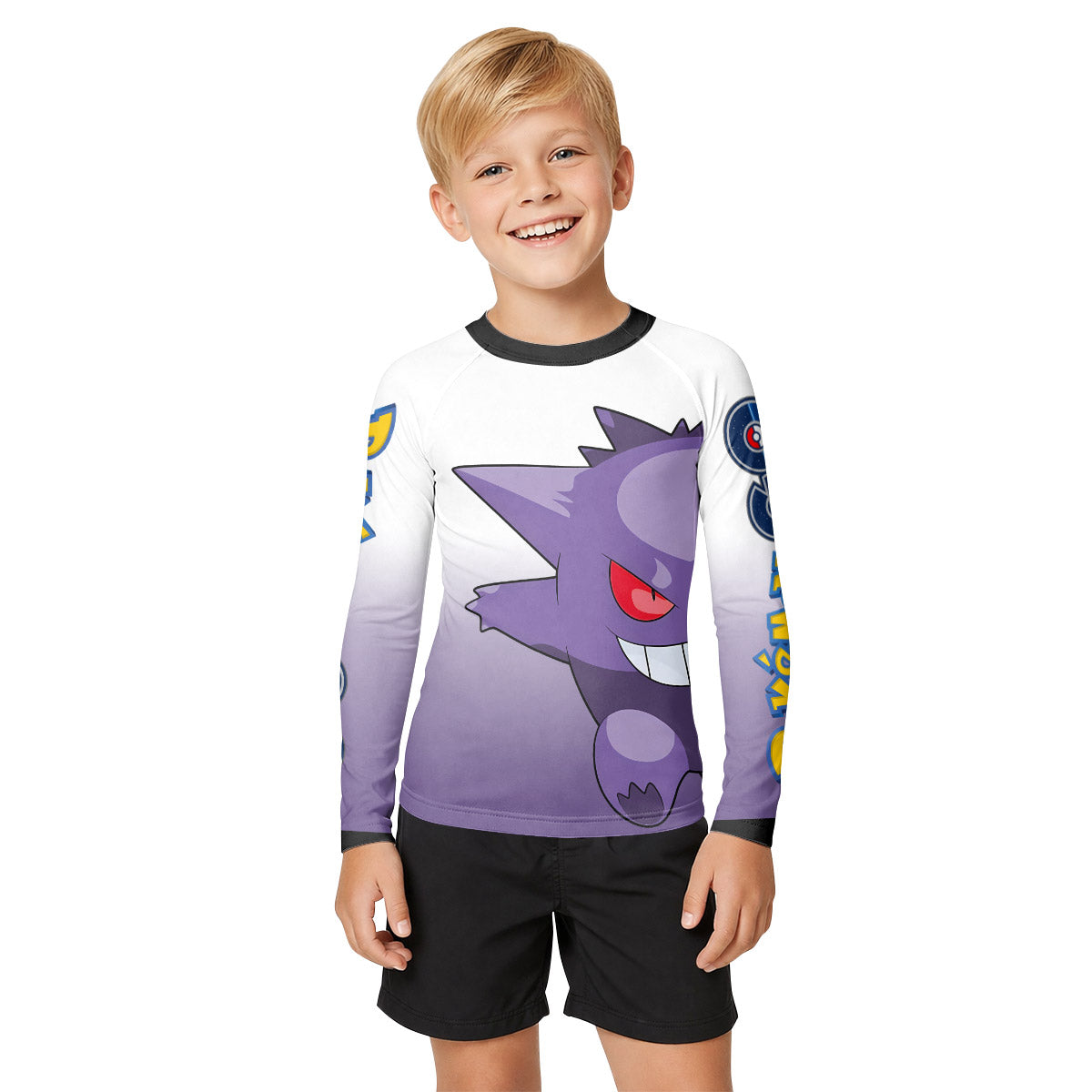 Pokemon Go Gengar Kid Rash Guard