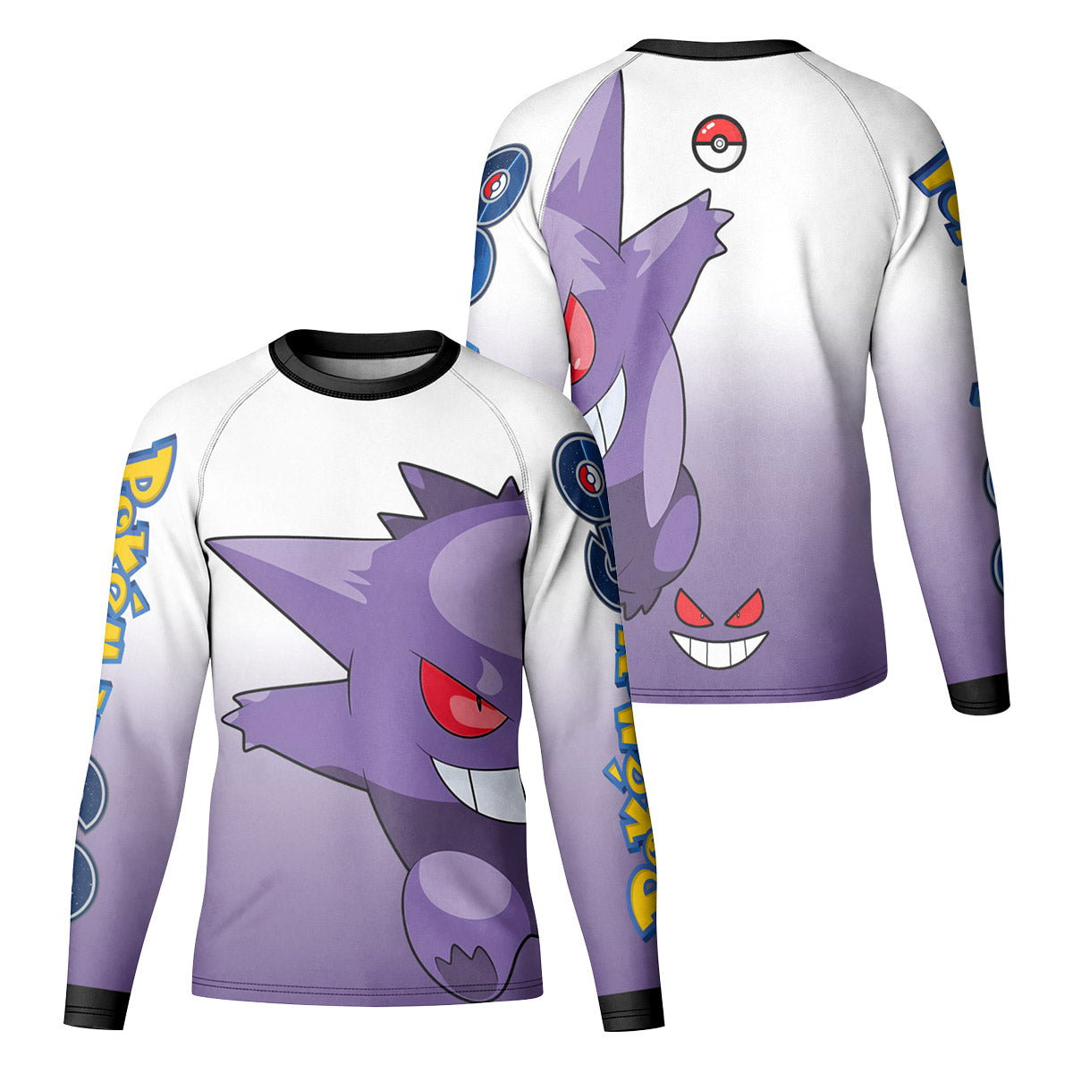 Pokemon Go Gengar Kid Rash Guard