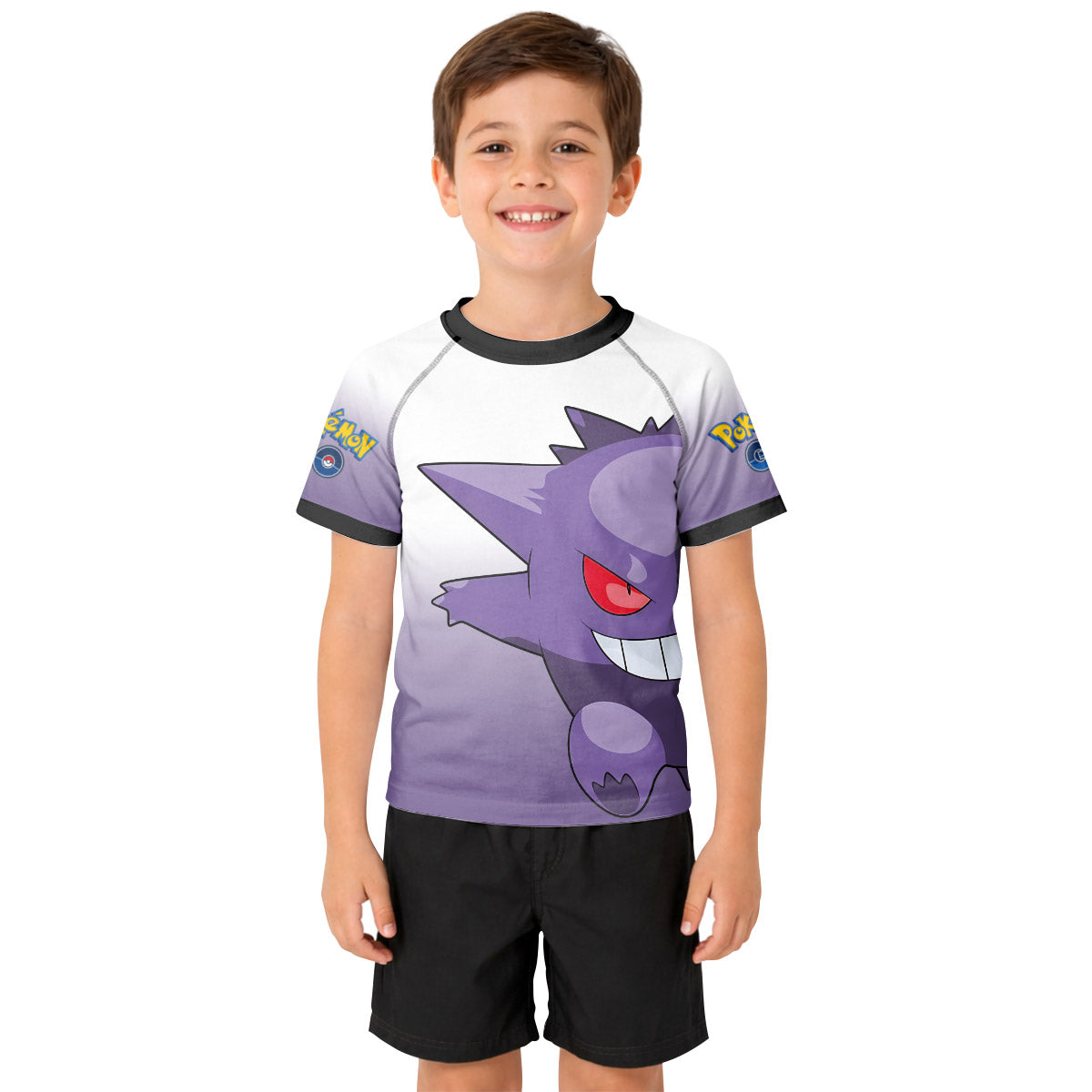 Pokemon Go Gengar Kid Rash Guard