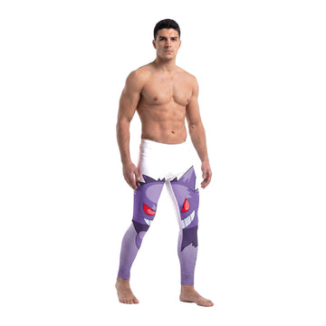  Pokemon Go Gengar Men's Compression Leggings