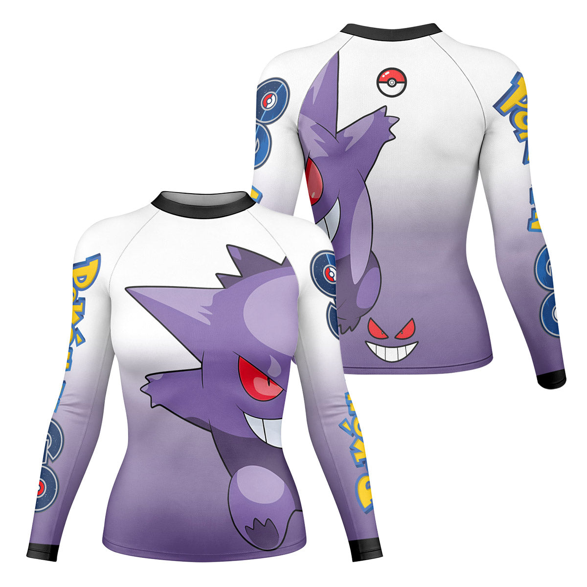 Pokemon Go Gengar Rash Guard