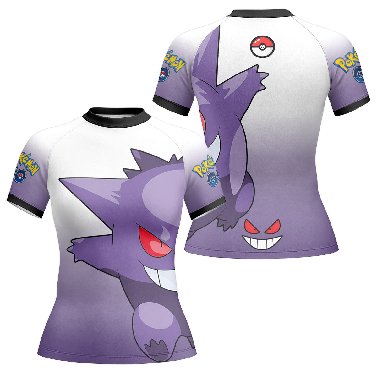 Pokemon Go Gengar Rash Guard