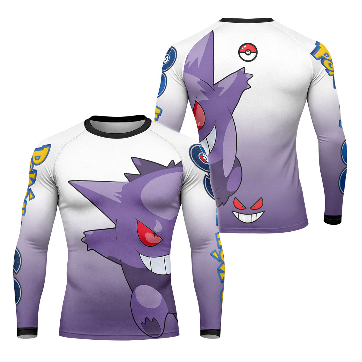 Pokemon Go Gengar Rash Guard