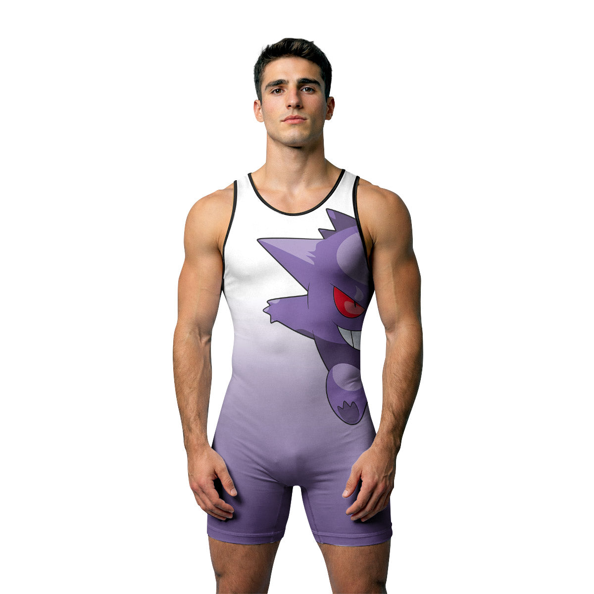 Pokemon Go Gengar Wrestling Singlet